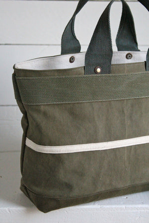 WWII era Canvas Carryall
