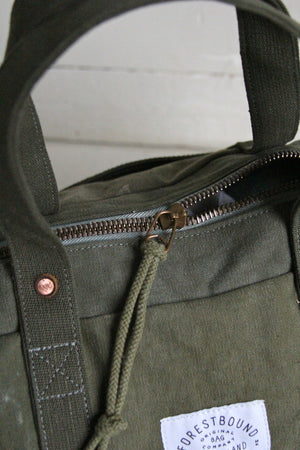 WWII era Canvas Duffle Bag