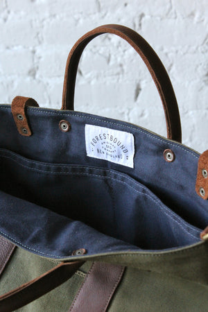 WWII era Canvas Weekend Bag