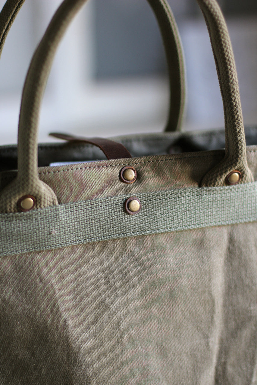 WWII era Canvas Carryall