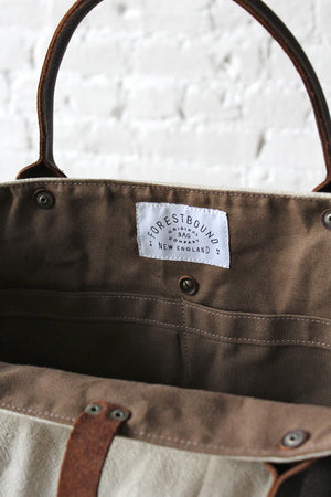 1940s era Feed Sack Carryall