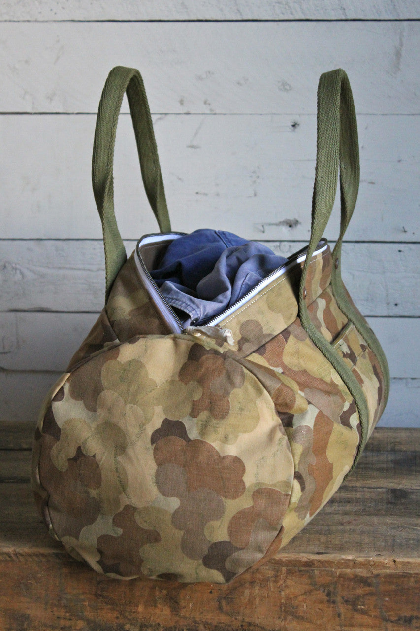 1950's era Cloud Camo Duffle Bag