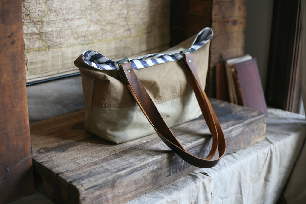 WWII era Canvas Tote Bag - SOLD