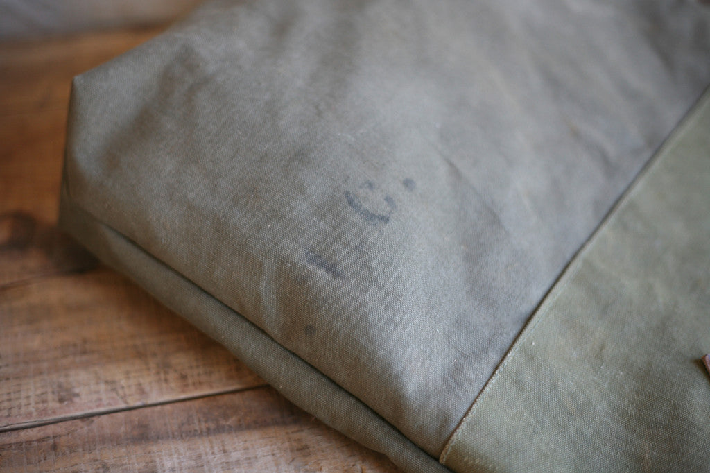 WWII era Canvas Tote Bag - SOLD