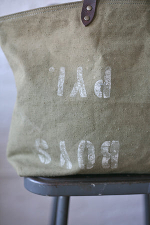 1950s era Canvas Tote Bag