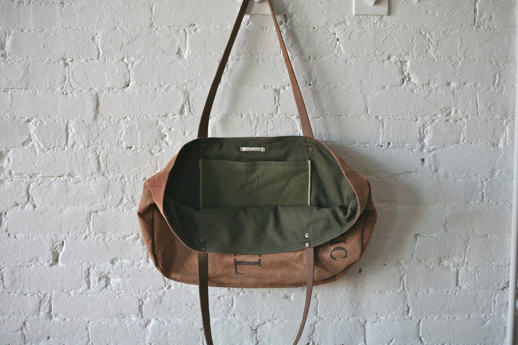 1950's era Canvas Carryall - SOLD