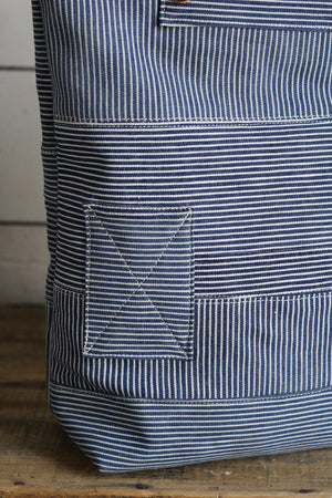 The Rambler Tote / 1930's era Hickory Stripe