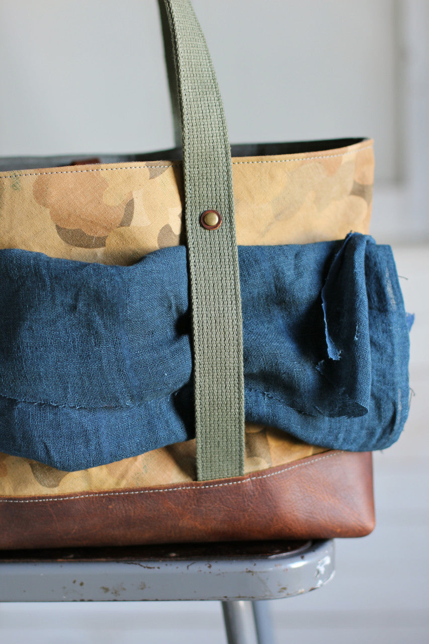 1950's era Cloud Camo Carryall