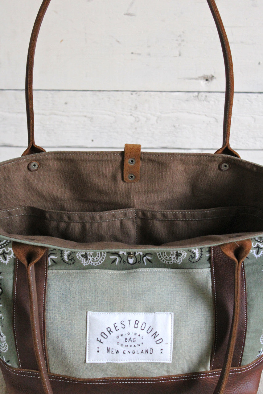1950's era Bandana Weekend Bag