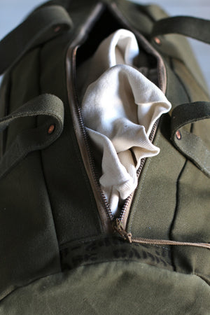 WWII era Canvas Duffle Bag