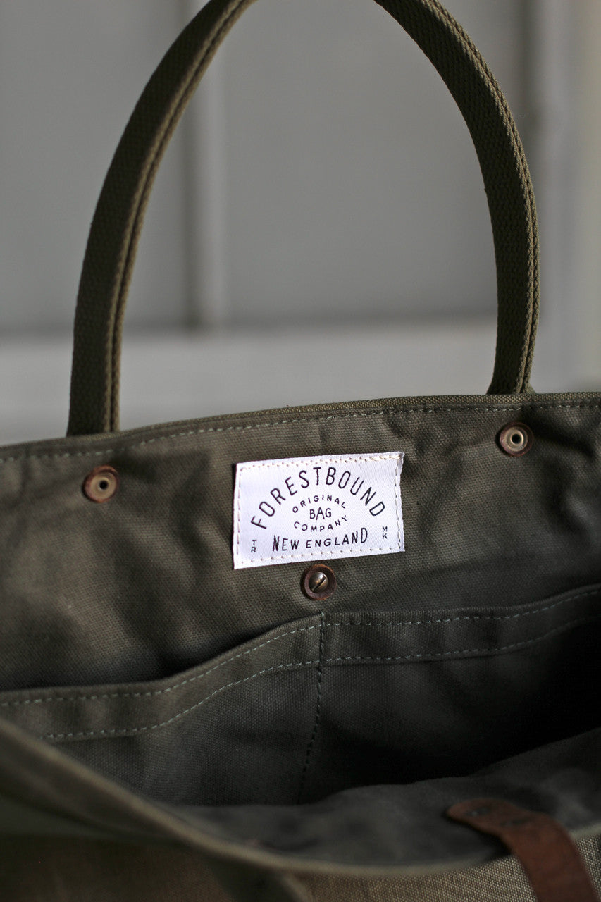 WWII era Canvas Carryall