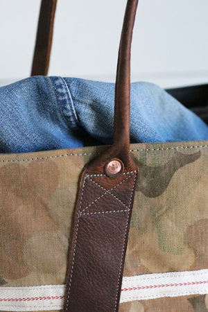 1950's era Mitchell Cloud Camo Carryall