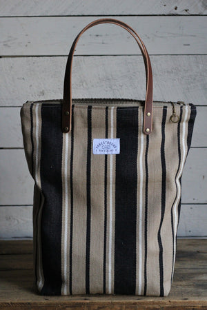 The Rambler Tote / Woven Stripe