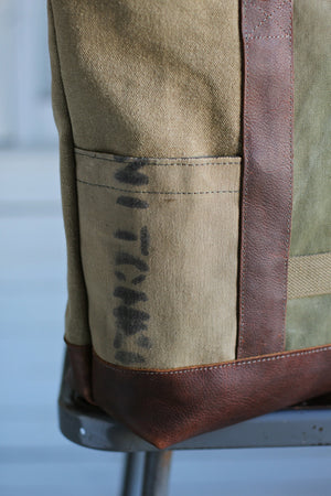 WWII era Canvas Carryall