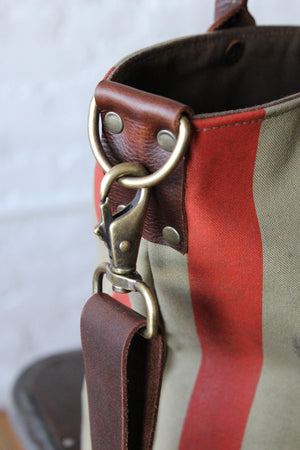 1950's era Mail Bag Weekender