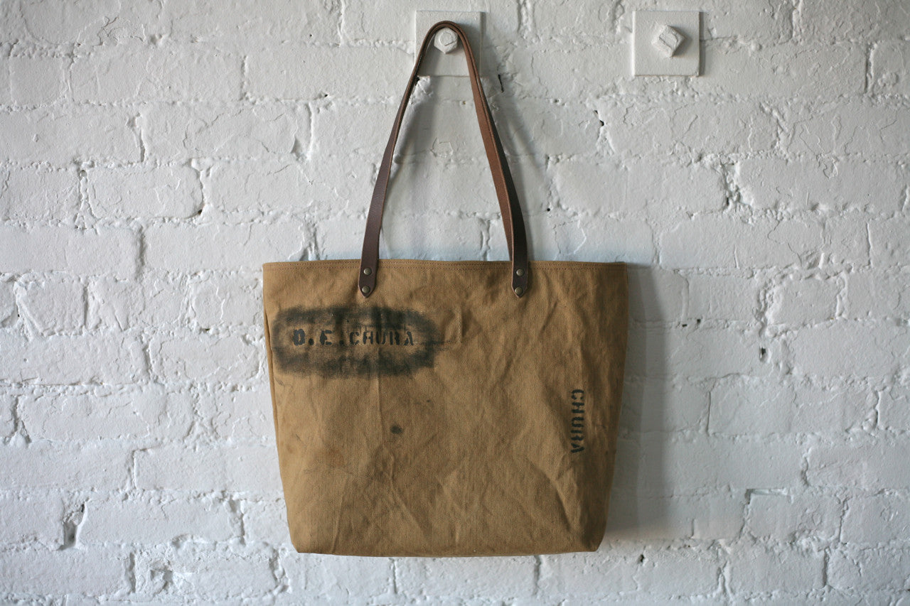 WWII era Canvas Carryall - SOLD