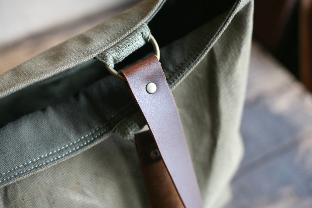WWII era Canvas Tote Bag - SOLD