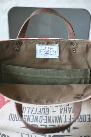 1950's era Feed Sack Carryall