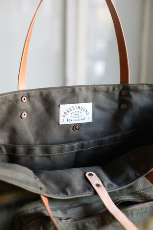 Extra Large WWII era Pocket Carryall