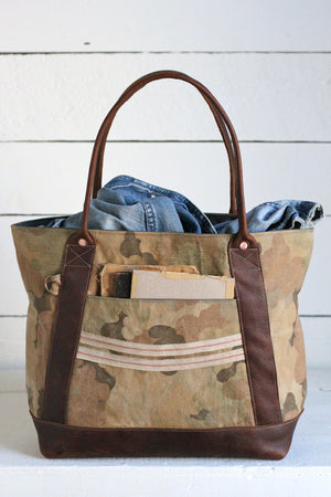 1950's era Mitchell Cloud Camo Carryall