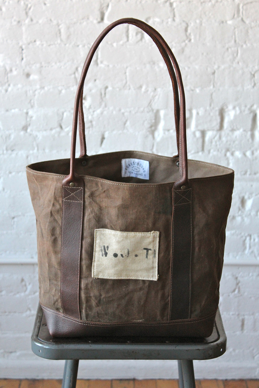 World War 1 era Canvas Carryall