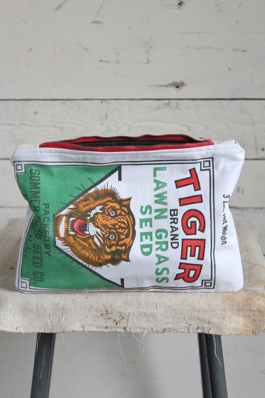 1950's era Tiger Head Utility Pouch
