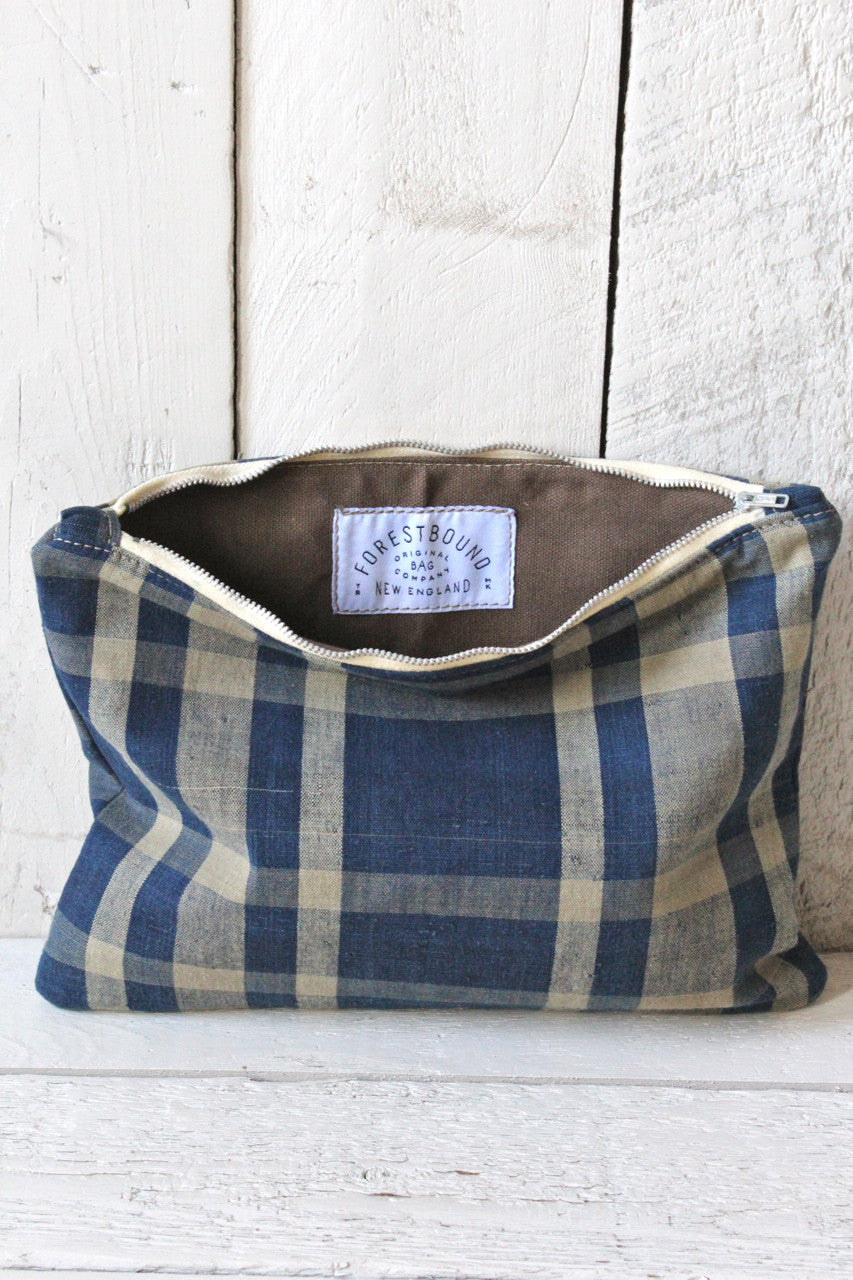 Early 1900's Japanese Cotton Utility Pouch