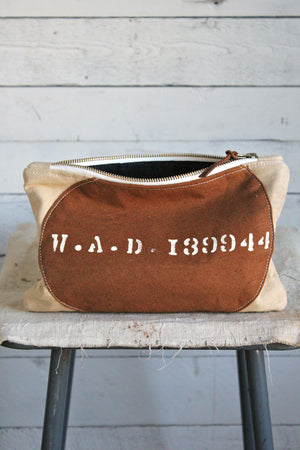 WWII era Canvas Utility Pouch