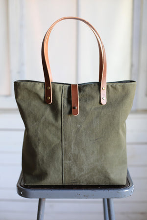 WWII era Canvas Tote Bag