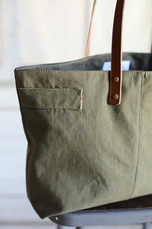 WWII era Canvas Tote Bag