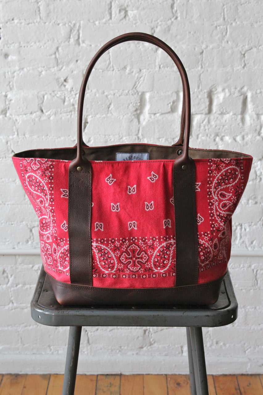 1960's era Bandana Carryall