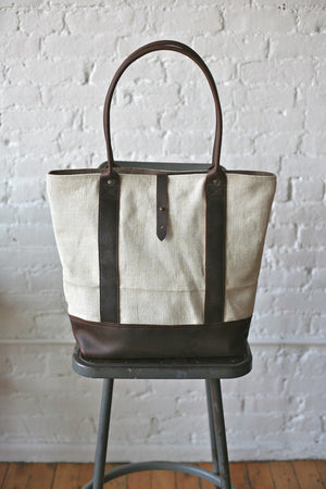 1940's era Linen Carryall