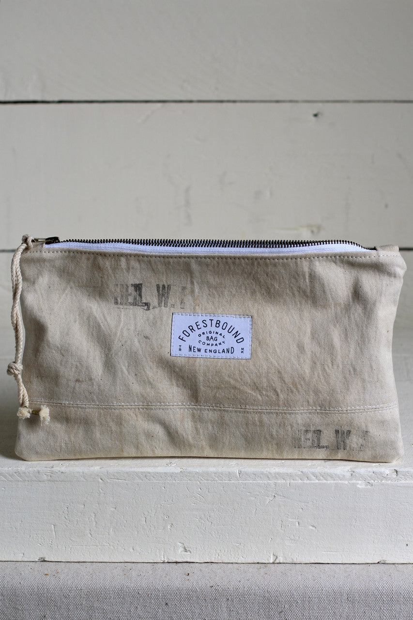 WWII era USN Canvas Utility Pouch