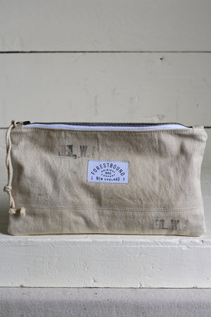 WWII era USN Canvas Utility Pouch