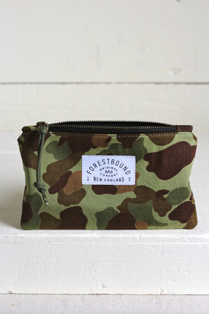 WWII era Frogskin Camo Utility Pouch