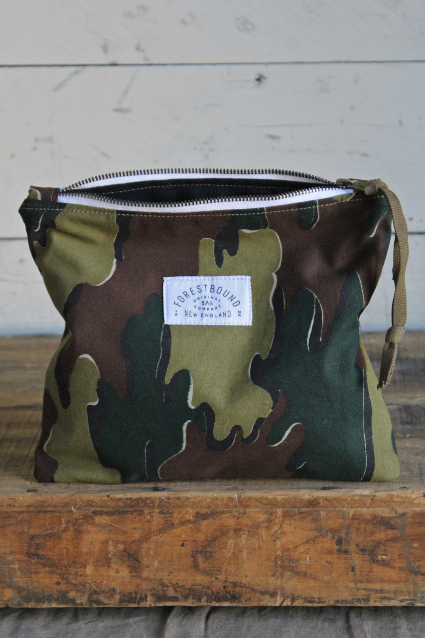 1950's era Jigsaw Pattern Camo Utility Pouch