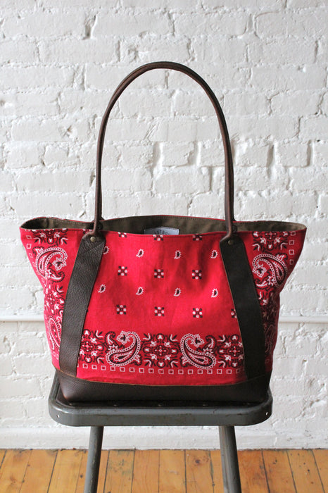 1960's era Bandana Carryall