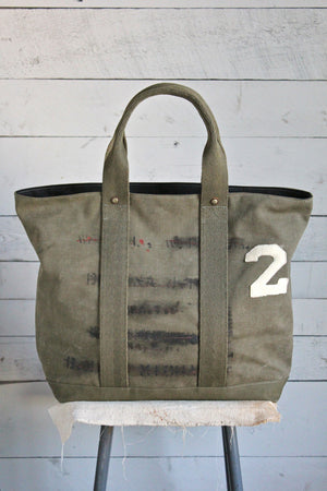 WWII era Canvas Carryall