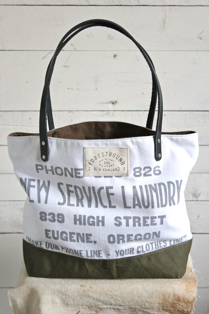 1940's era Canvas Tote Bag