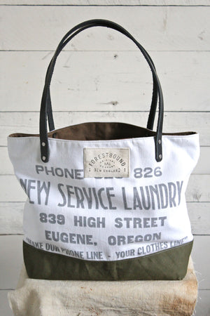 1940's era Canvas Tote Bag