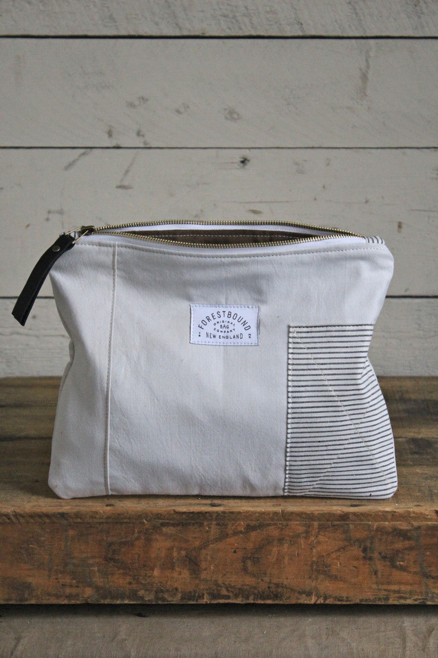 1940's era Patched Canvas Utility Pouch