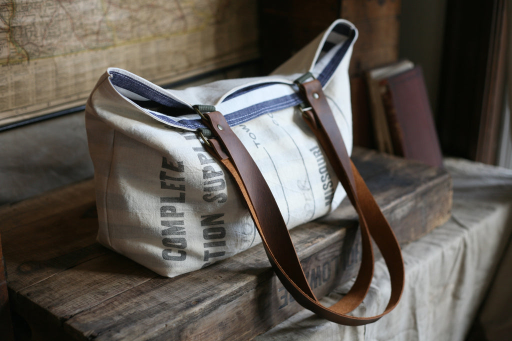 1960's era Cotton Tote Bag - SOLD