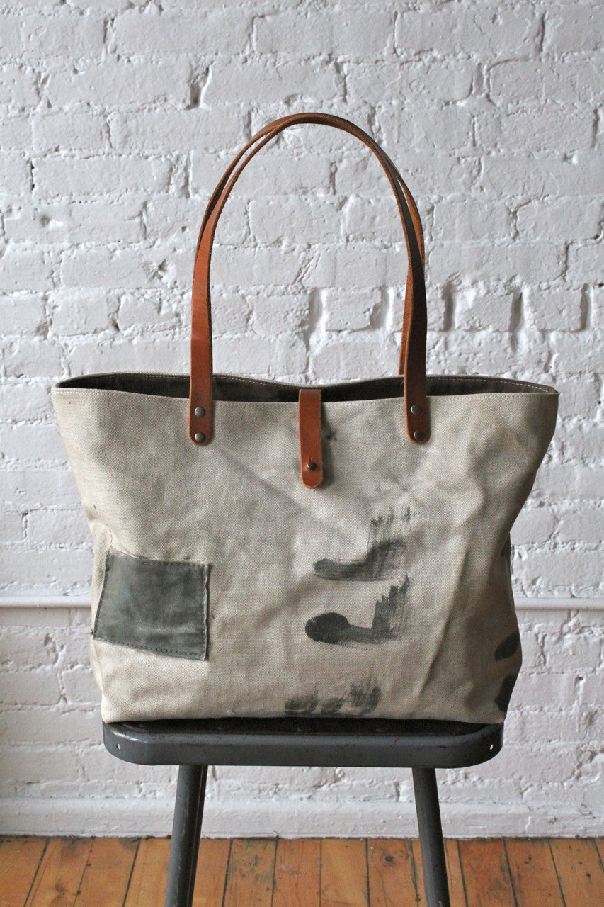 WWII era US Navy Canvas Tote Bag