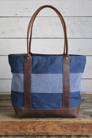 WWII era Denim & 1930's era Work Apron Carryall