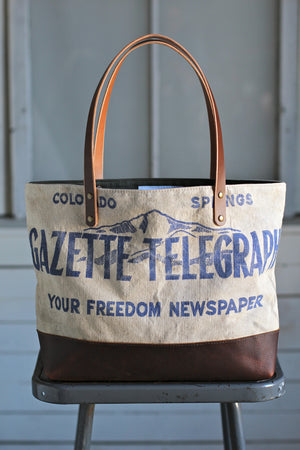 1950's era Canvas Carryall