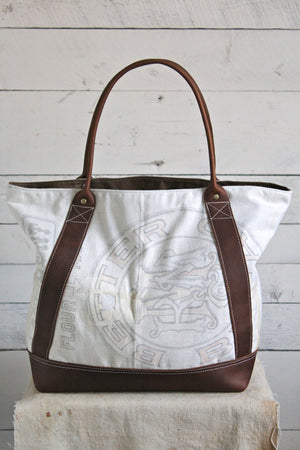 1930's era Flour Sack Carryall