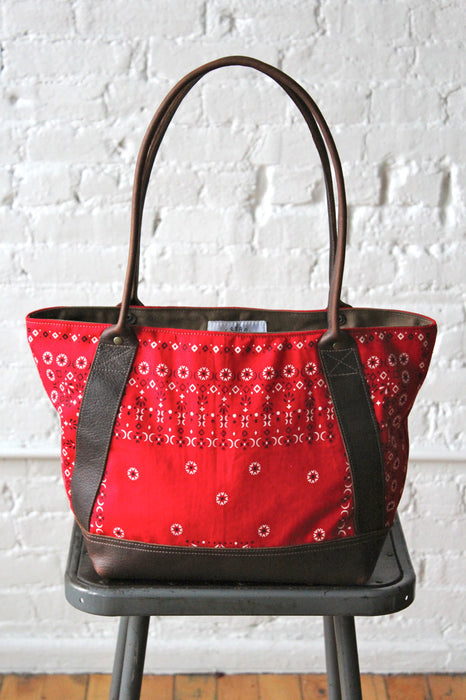 1950's era Bandana Carryall
