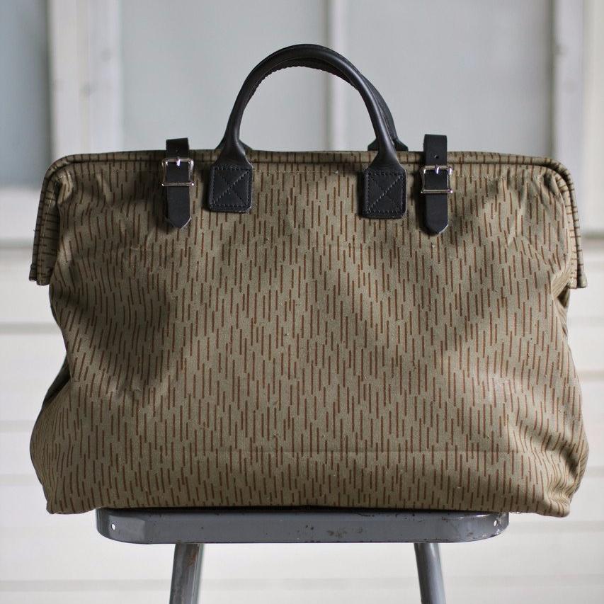 1950's era Rain Pattern Camo Utility Bag - SAMPLE