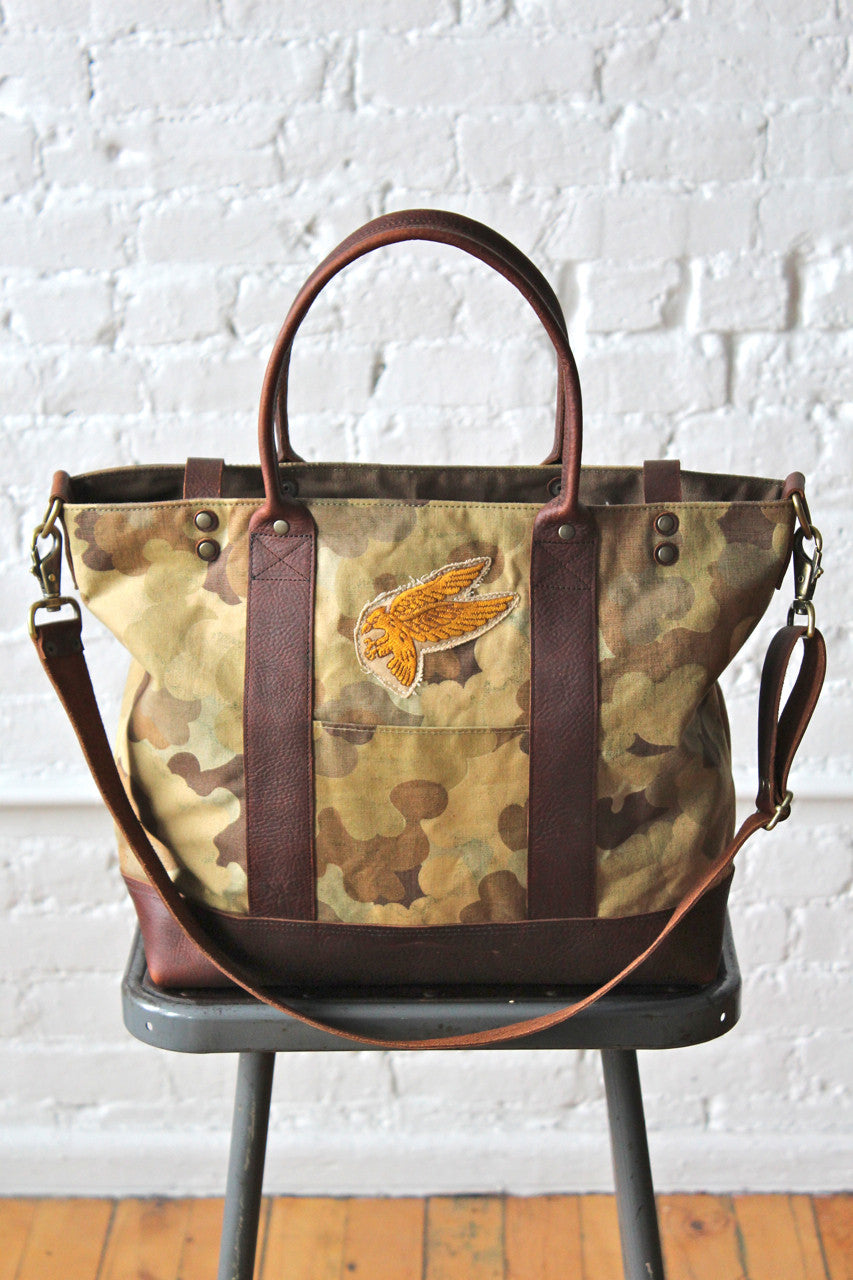 1953 Korean War Mitchell Cloud Camo Weekend Bag