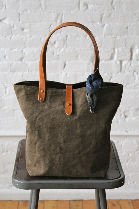 World War 1 era Black Canvas Tote Bag